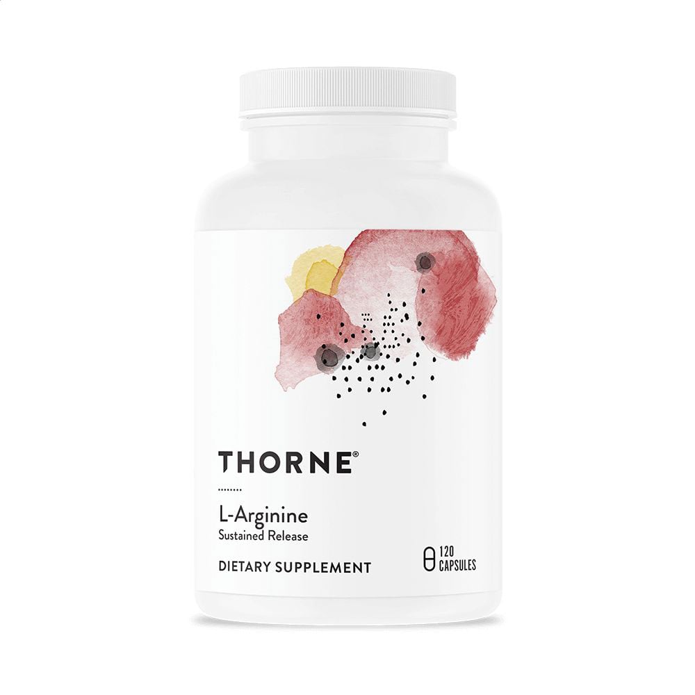L-Аргінін Thorne Research L-Arginine, 120 капсул
